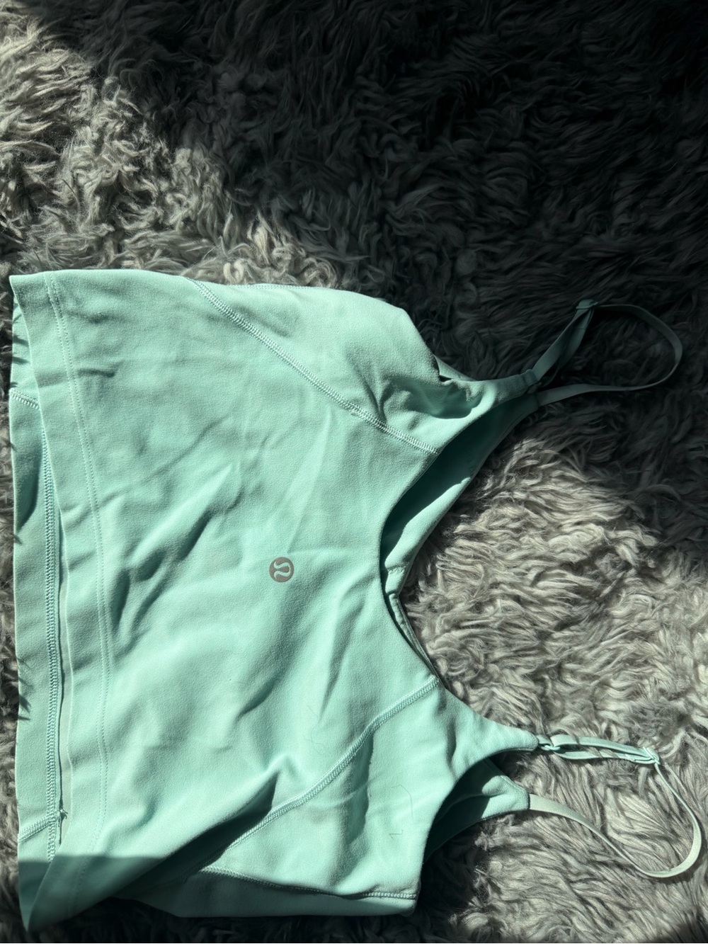 lululemon athletica Mint Green Strappy Tank Top